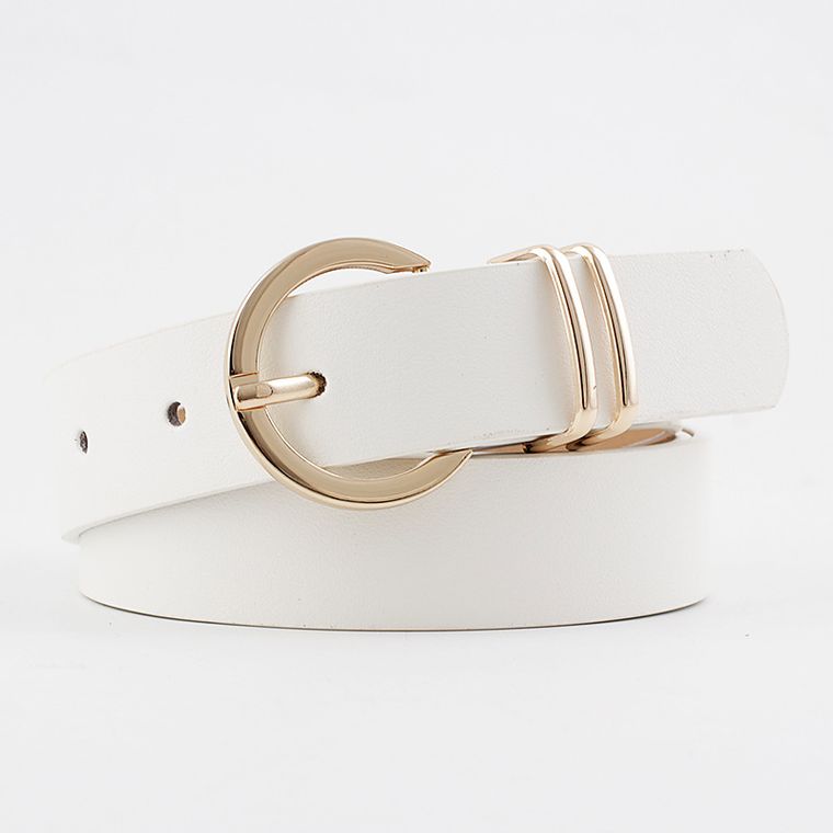 Off-White Belt Gold Pin Buckle – MY ROYAL CLOSET